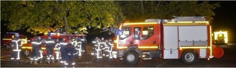 Malgré d'importants moyens déployés rapidement après l'explosion, mardi soir, les pompiers n'ont pas trouvé l'origine de la déflagration.  PHOTO DNA  Patrick Kerber